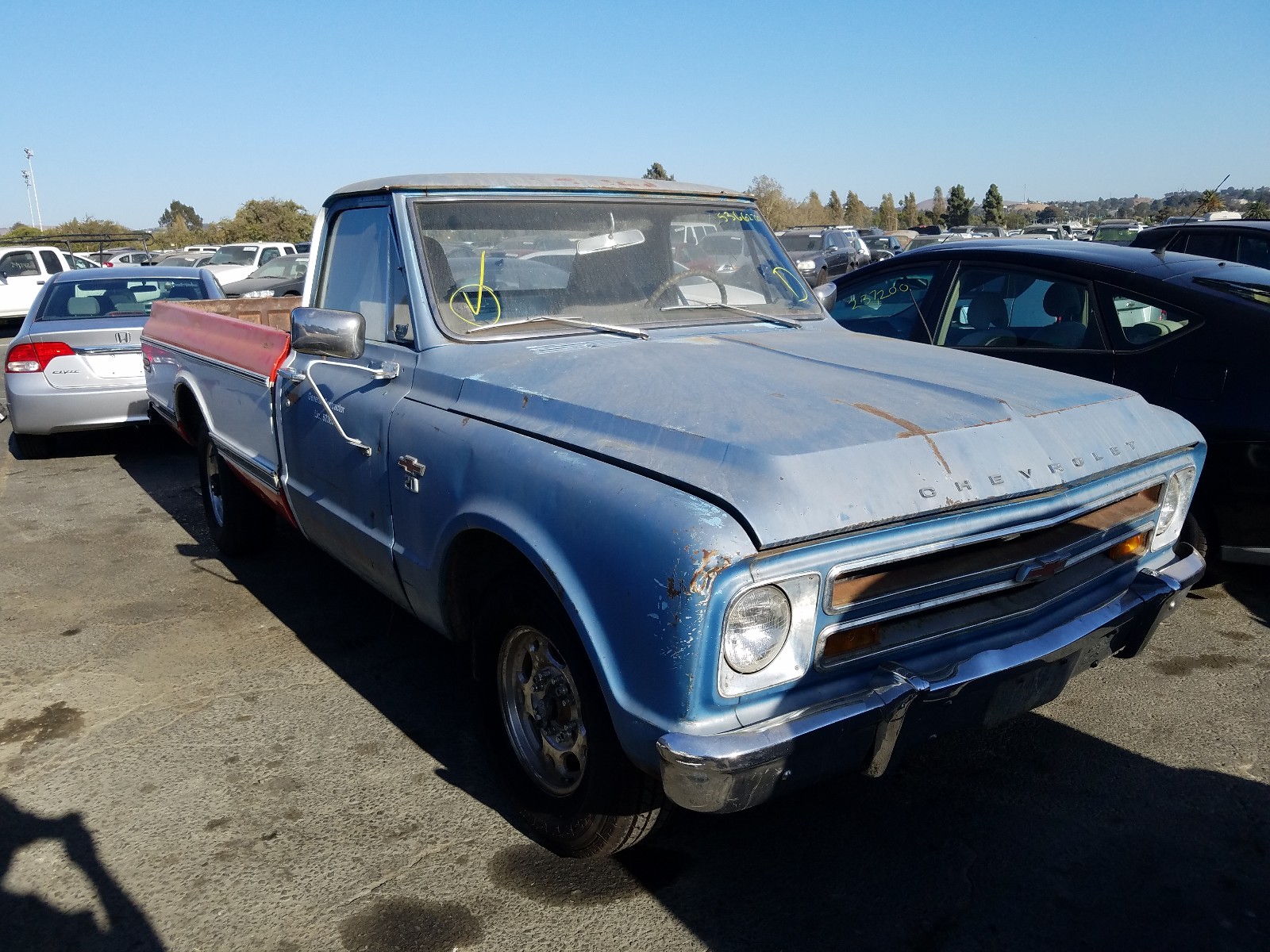 CHEVROLET C20 1967, CS237Z135199 — Auto Auction Spot