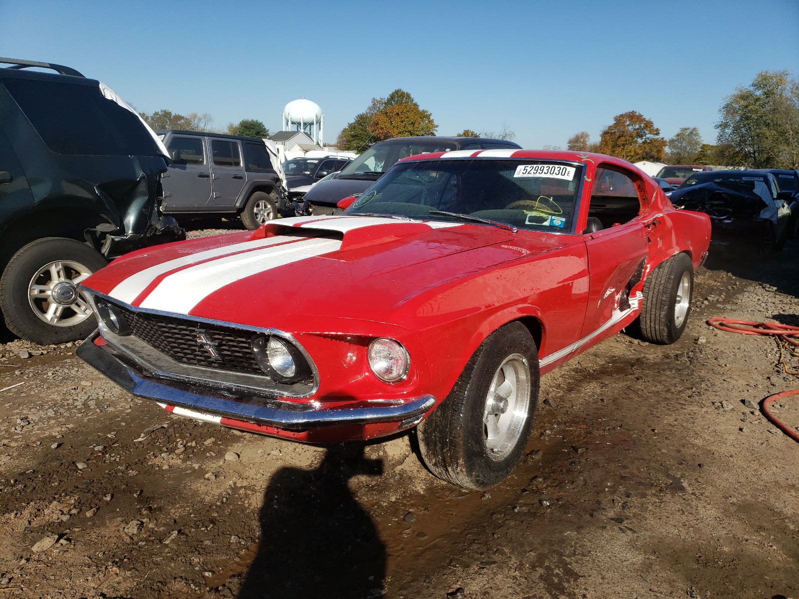 1969 Ford Mustang for sale at Copart Hillsborough, NJ Lot 52993