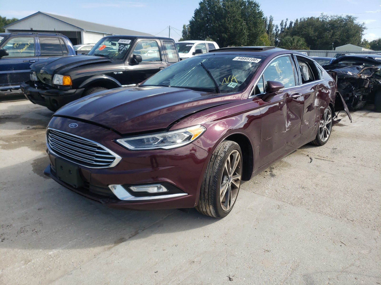 3FA6P0K95HR155114 2017 Ford Fusion Titanium