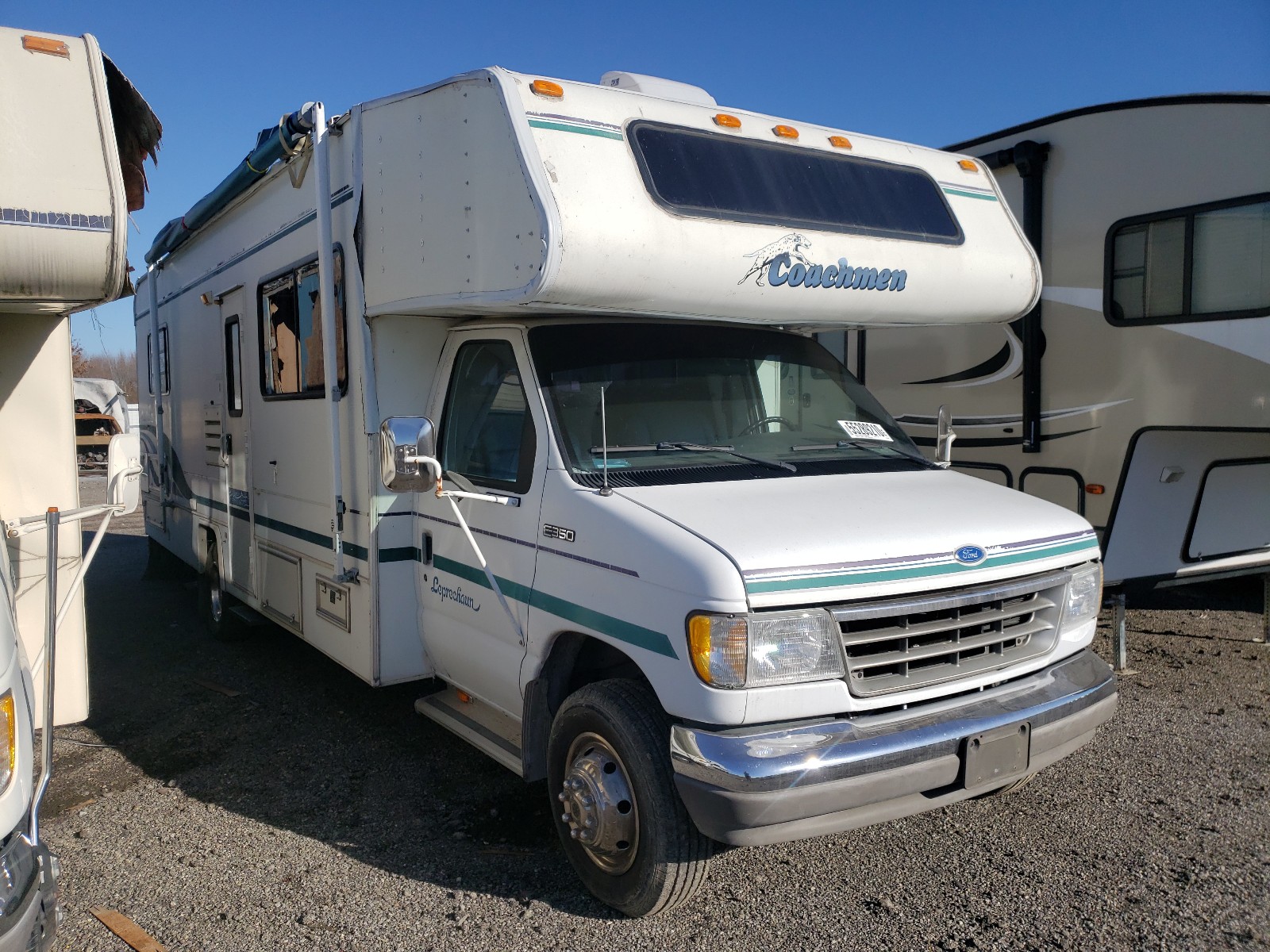 1995 FORD ECONOLINE E350 CUTAWAY VAN for Sale | OH - CLEVELAND WEST ...