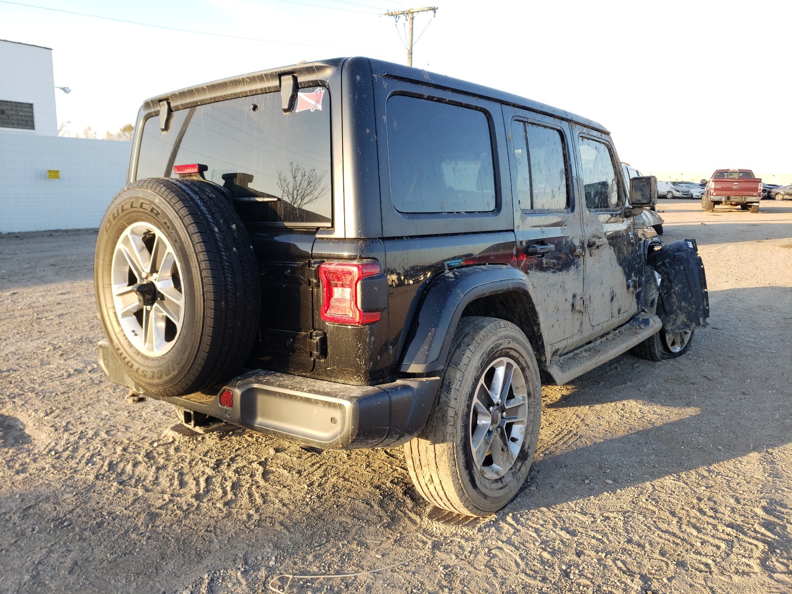 JEEP WRANGLER U 2018, 1C4HJXEG1JW109905 — Auto Auction Spot