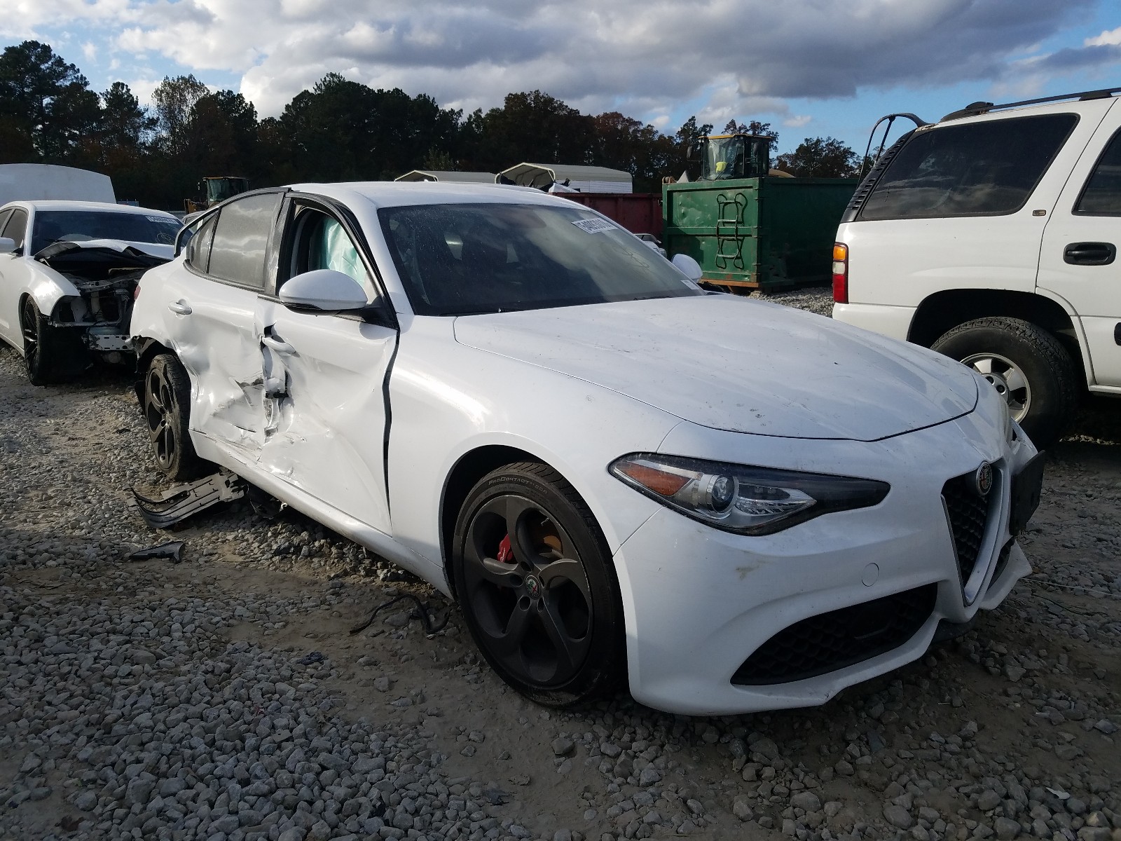 Автомобиль 2018 ALFA ROMEO GIULIA Q4 купить на аукционе Copart в США в  Минске, цена в Беларуси на КолумбАвто