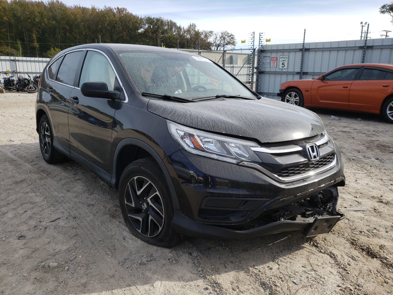 Honda CR V 2016 черная