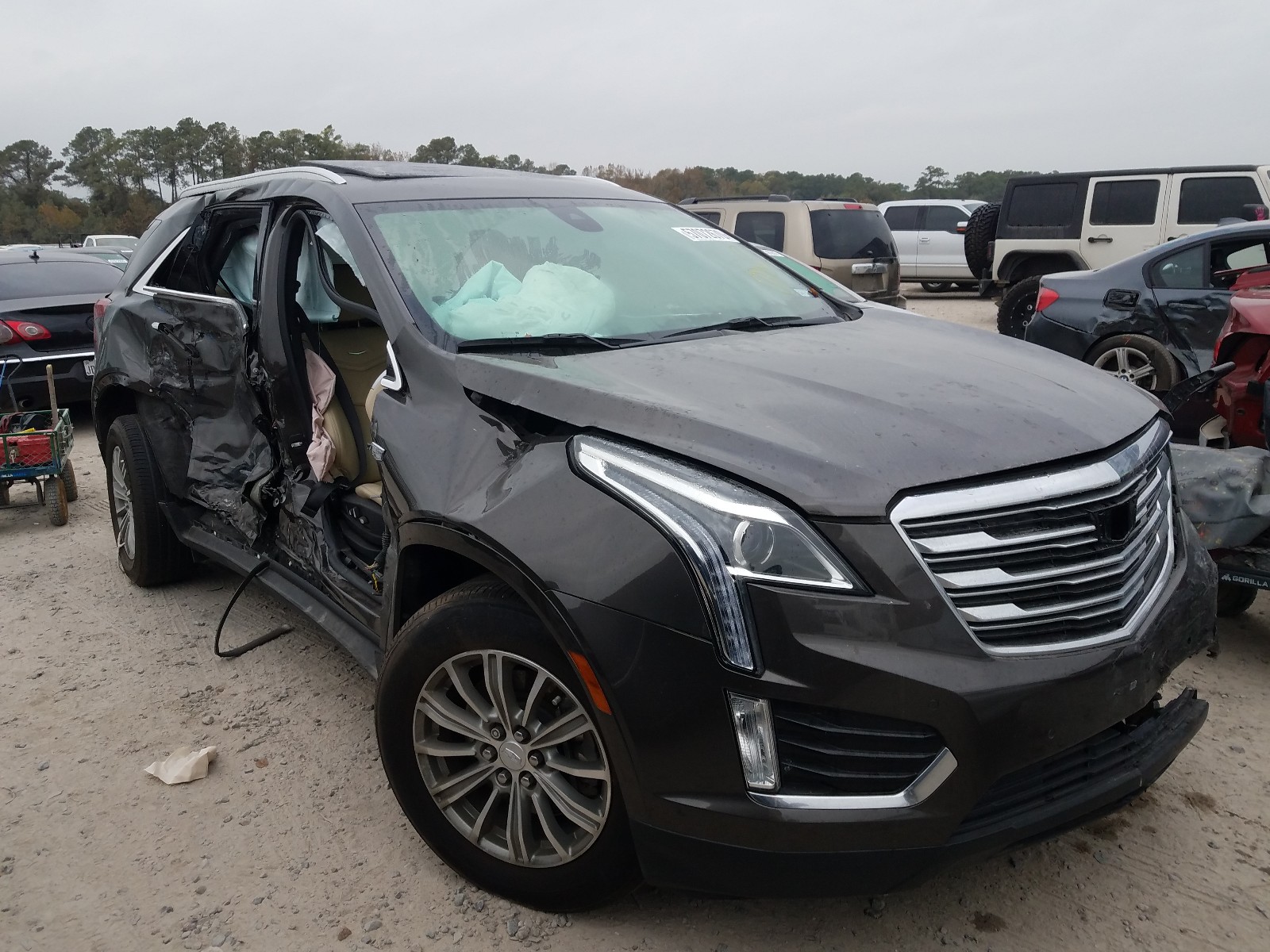 2019 Cadillac Xt5 Luxury 3.6L na sprzedaż w Houston, TX - Side