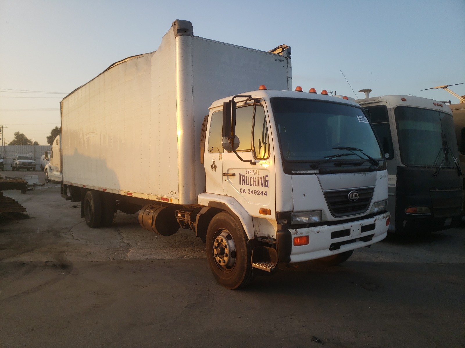 Nissan Diesel номер