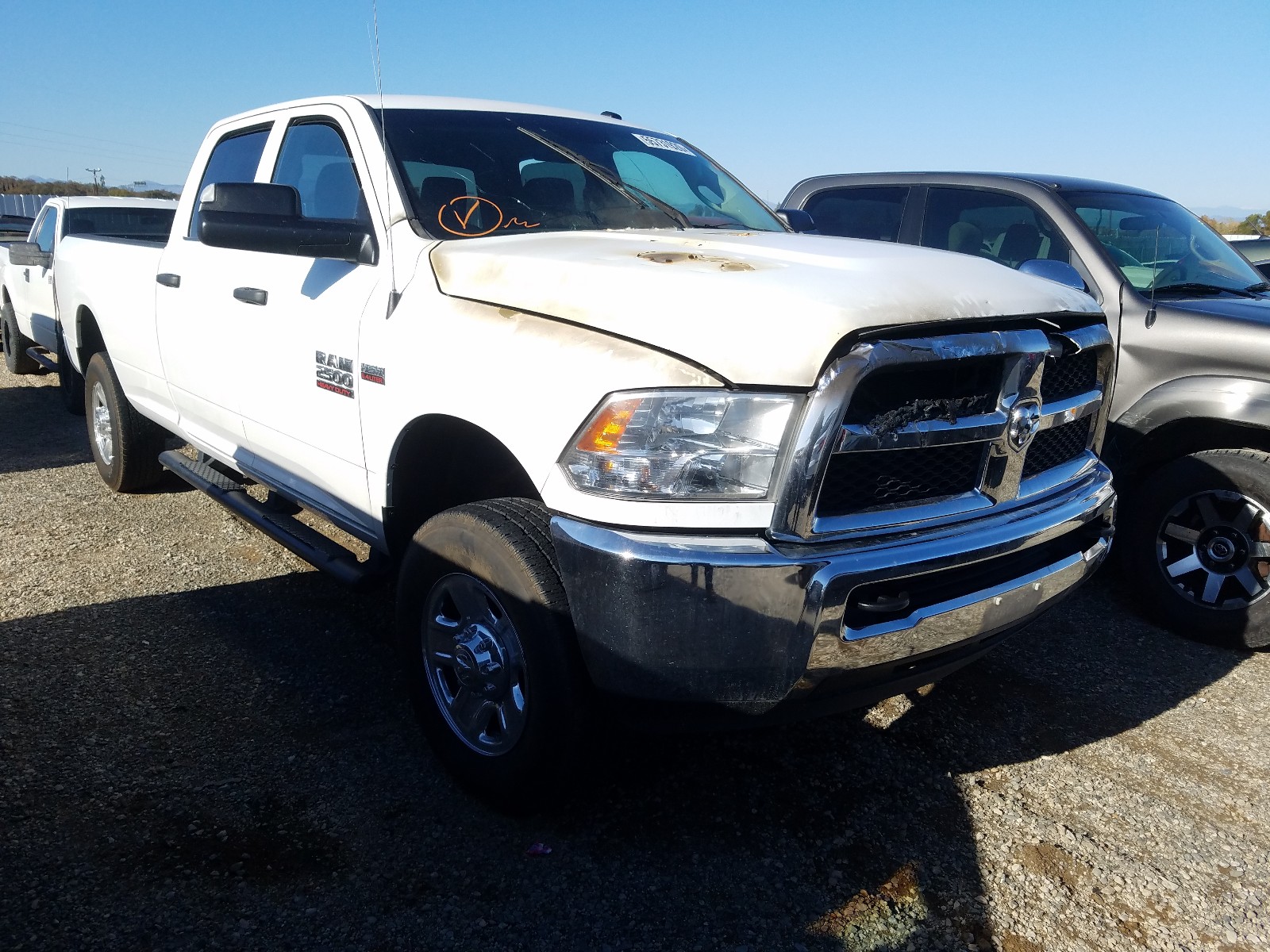 2014 Dodge Ram 2500 St For Sale At Copart Anderson Ca Lot 55731 Salvagereseller Com