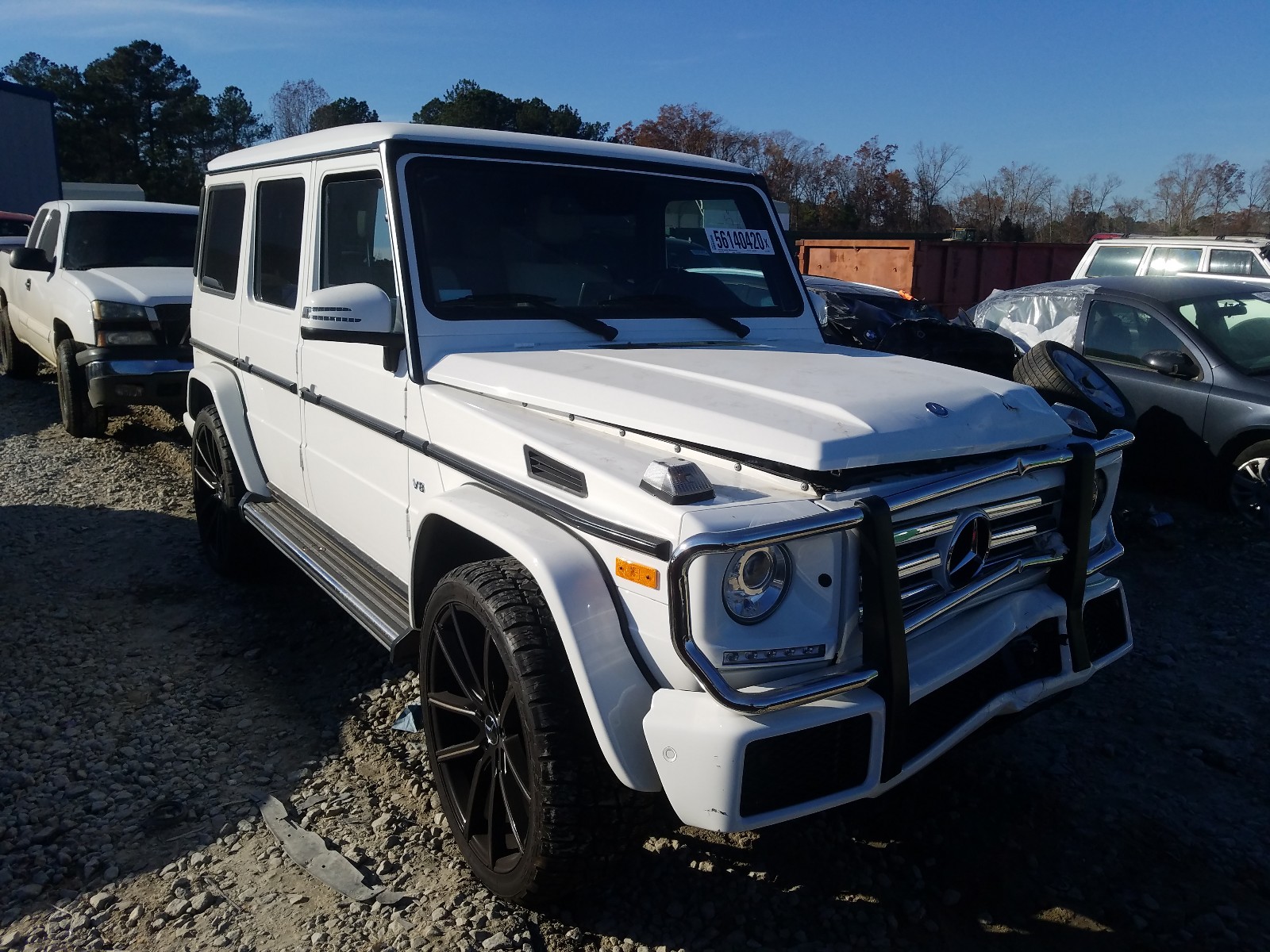 17 Mercedes Benz G 550 For Sale At Copart Ellenwood Ga Lot Salvagereseller Com