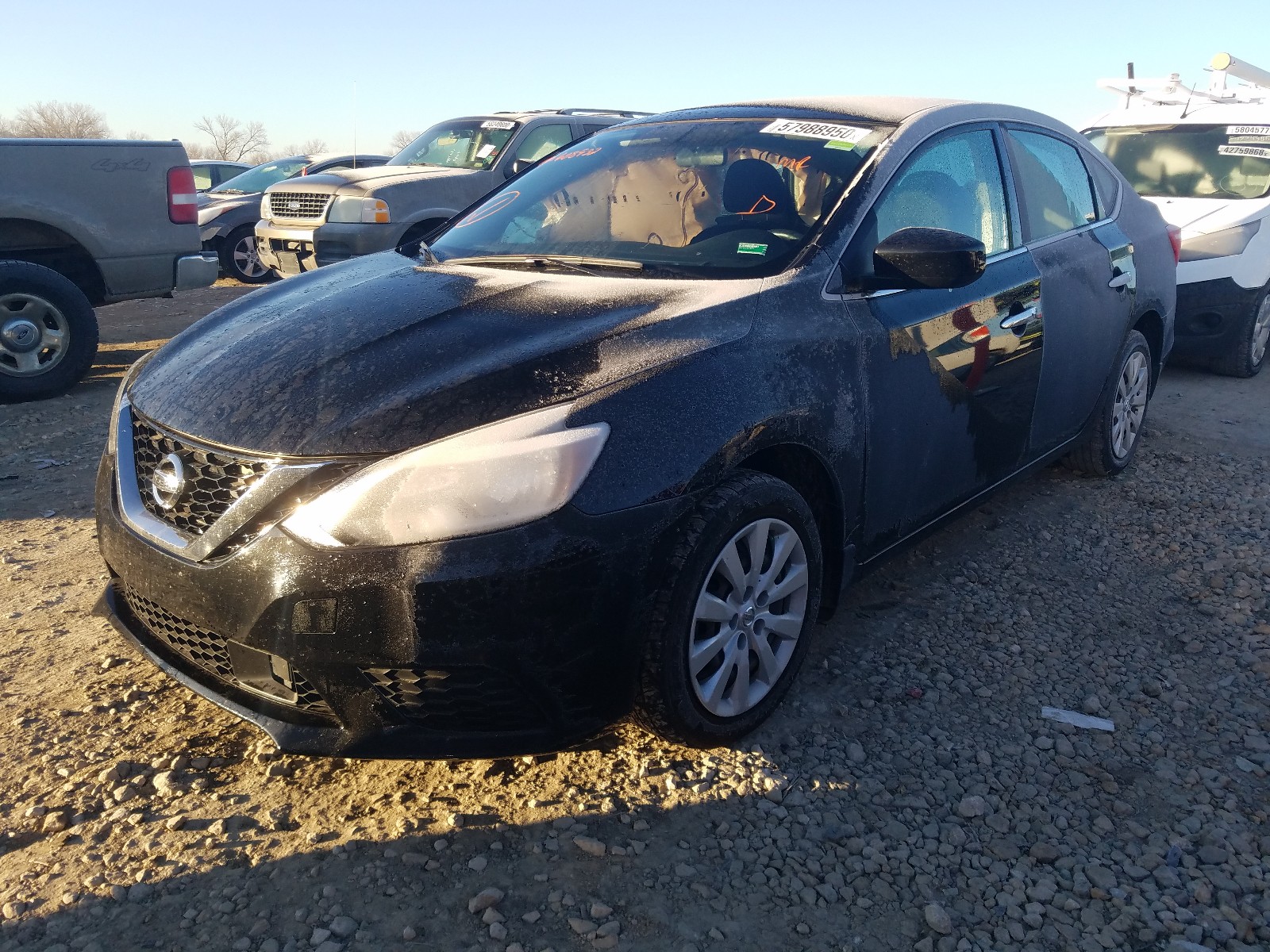 2019 Nissan Sentra S VIN: 3N1AB7AP3KL608932 Lot: 57988950