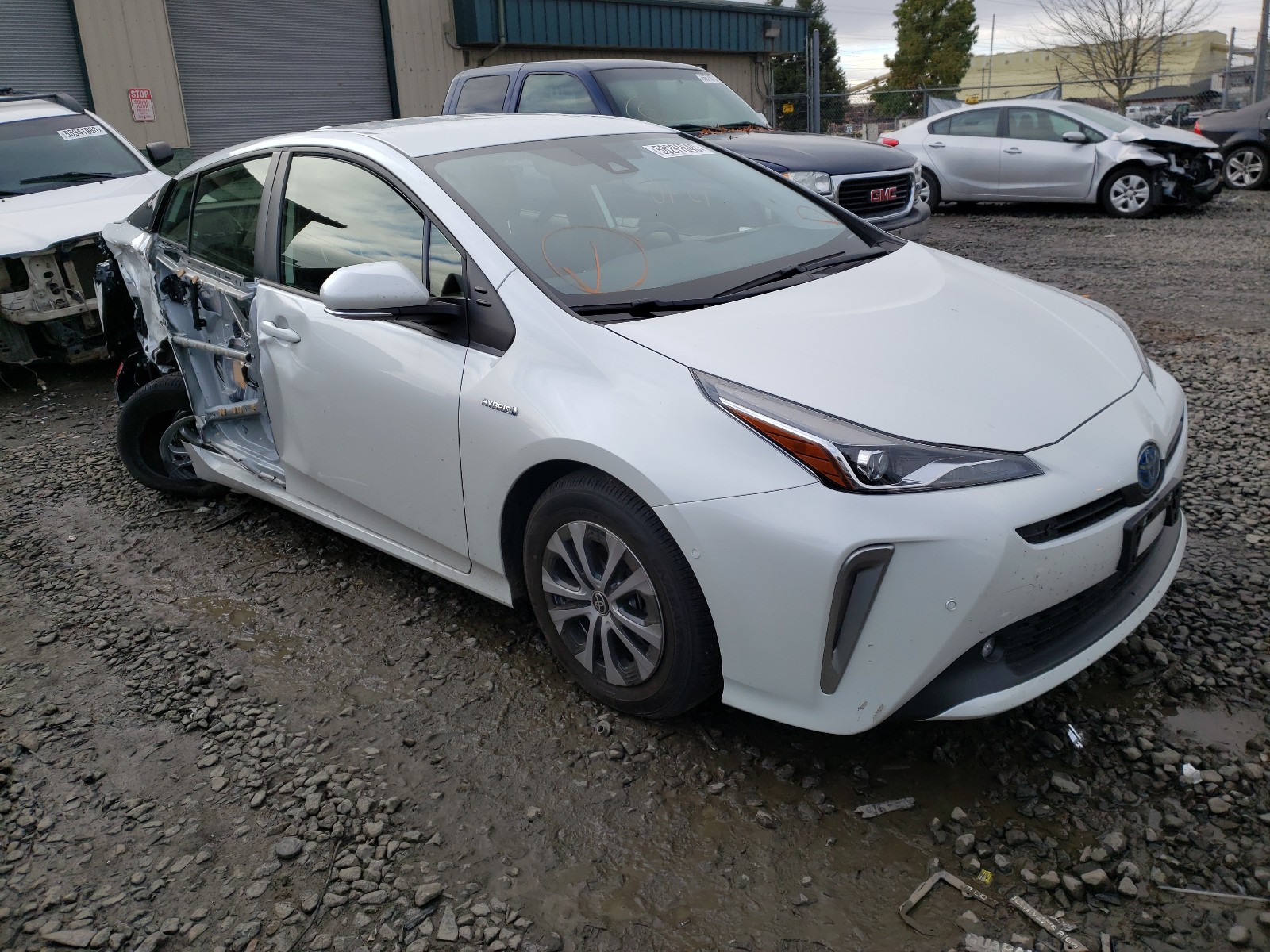 21 Toyota Prius Le For Sale At Copart Eugene Or Lot Salvagereseller Com