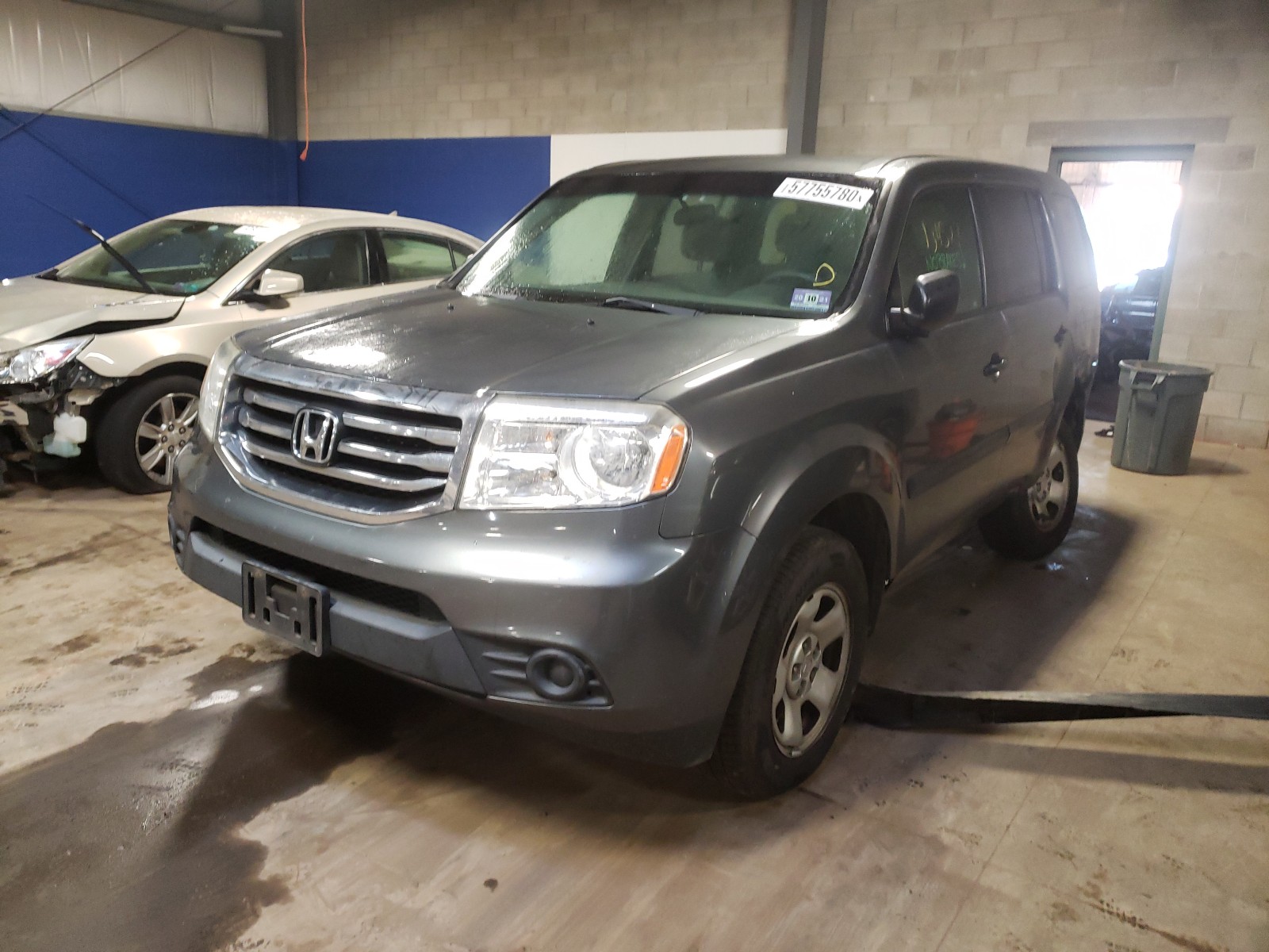 2012 Honda Pilot Lx VIN: 5FNYF4H28CB060693 Lot: 57755780