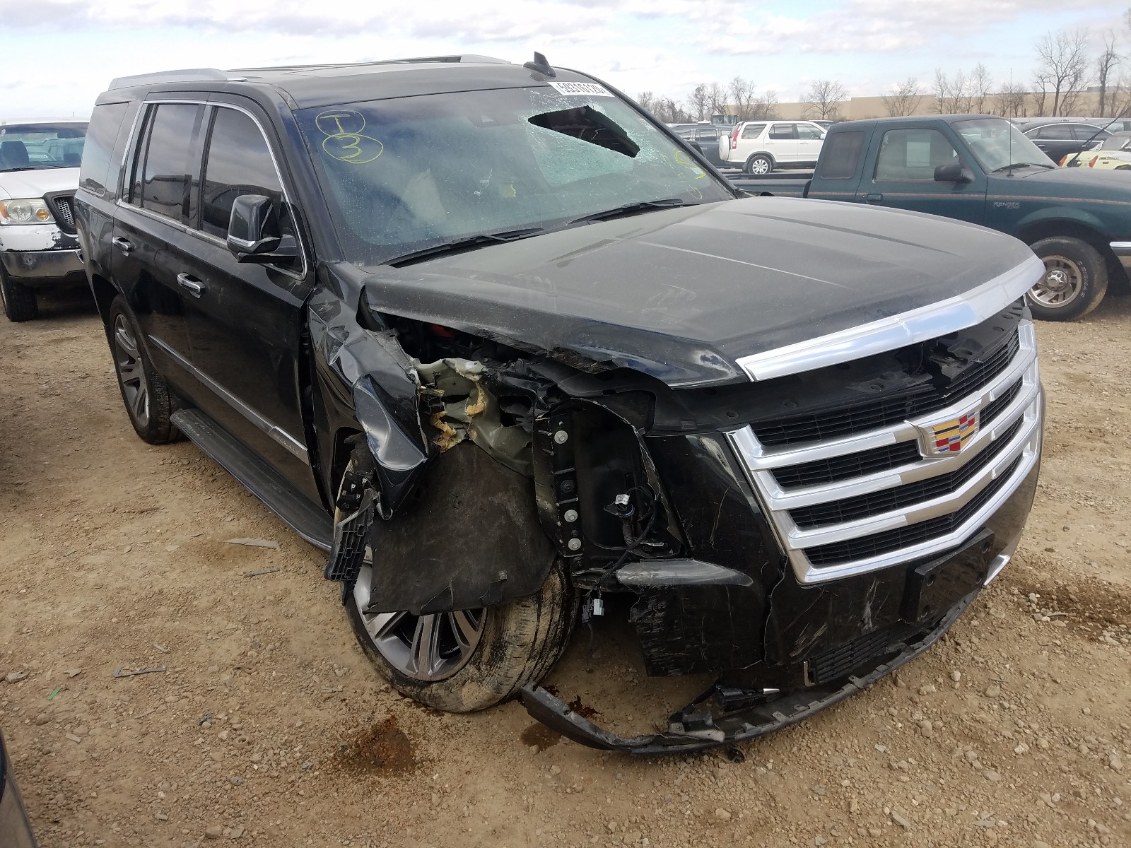 1GYS4MKJ4FR665766 2015 Cadillac Escalade Luxury