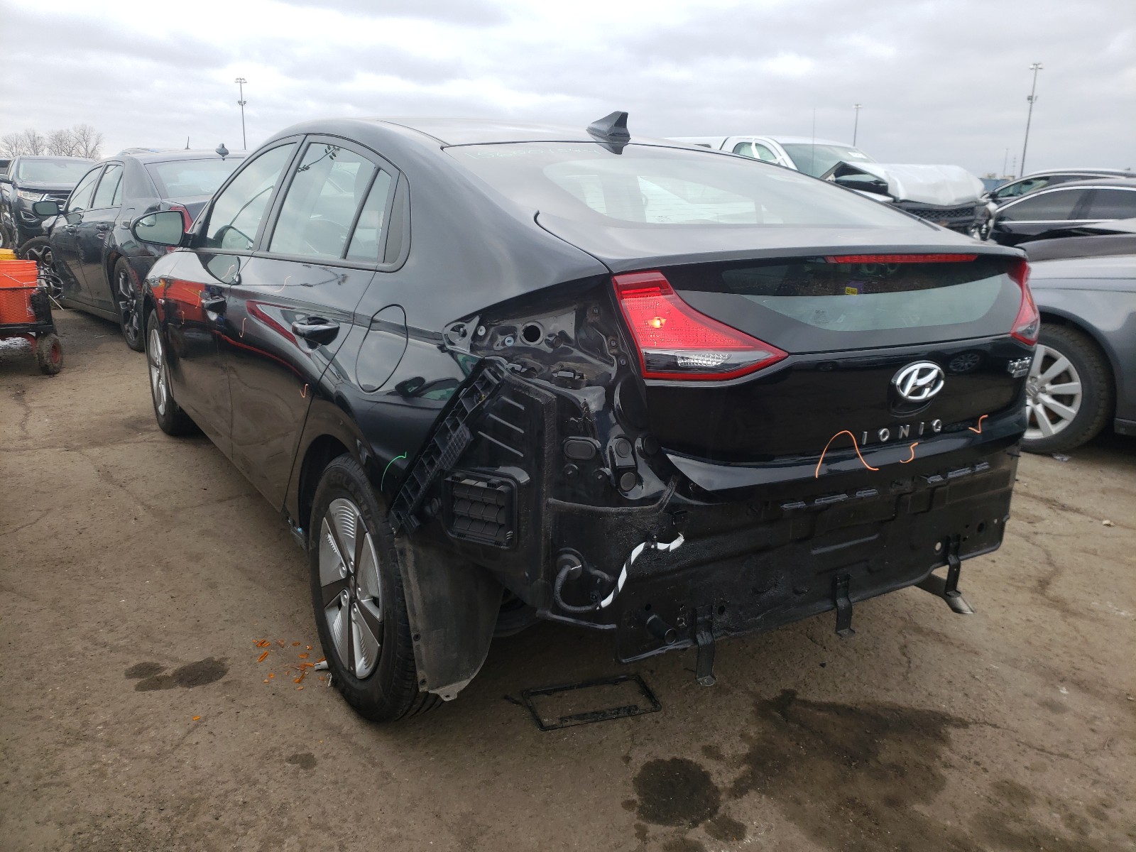 2019 Hyundai Ioniq Blue VIN: KMHC65LC1KU175752 Lot: 62530784