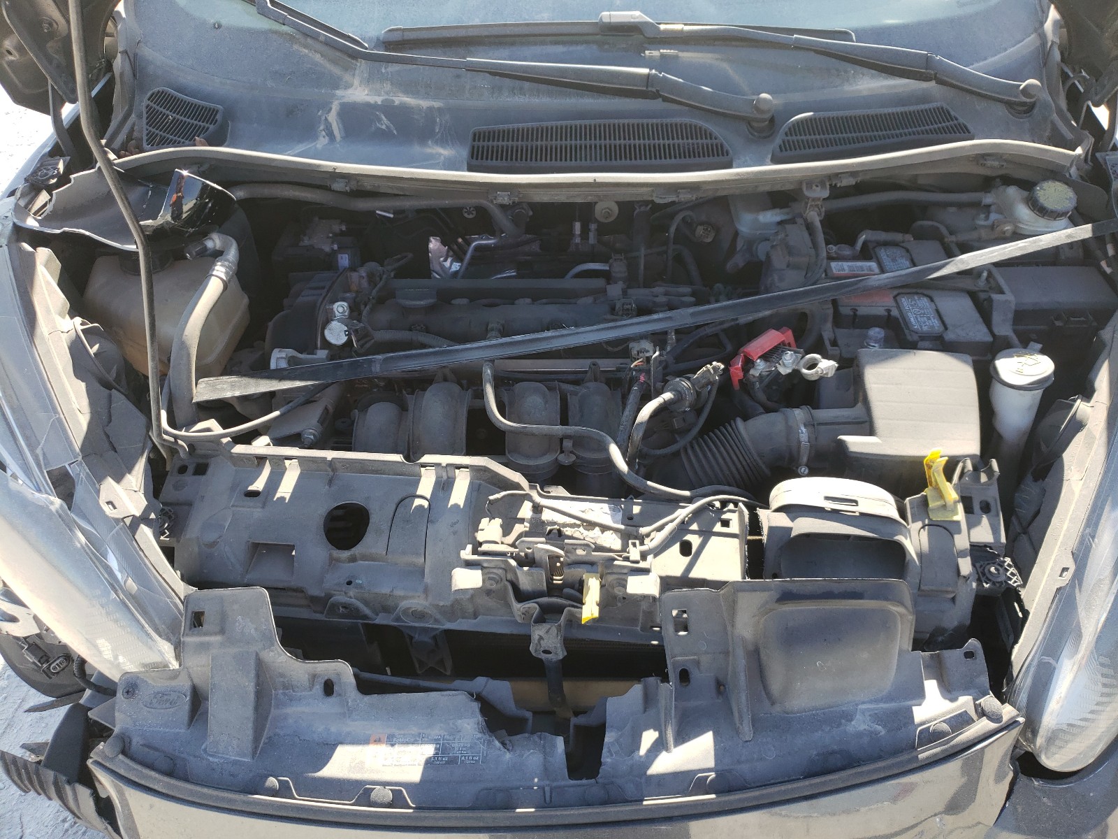 2017 Ford Fiesta Se VIN: 3FADP4EJ9HM146353 Lot: 59350560