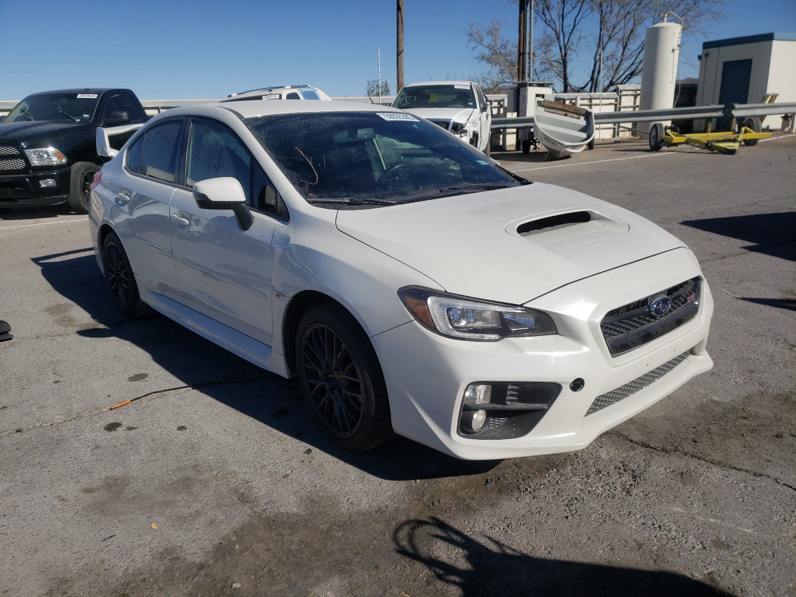 15 Subaru Wrx Sti For Sale At Copart Anthony Tx Lot Salvagereseller Com