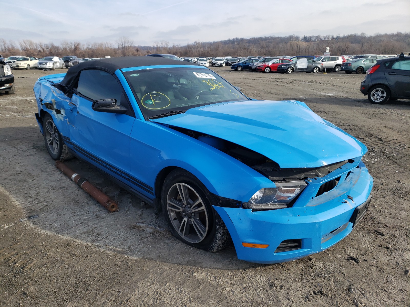 Ford Mustang 2011 Blue