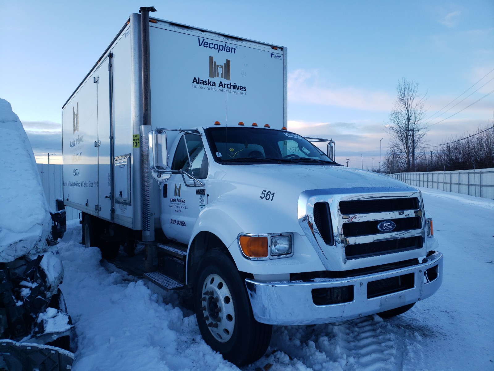 Ford f750 фургон