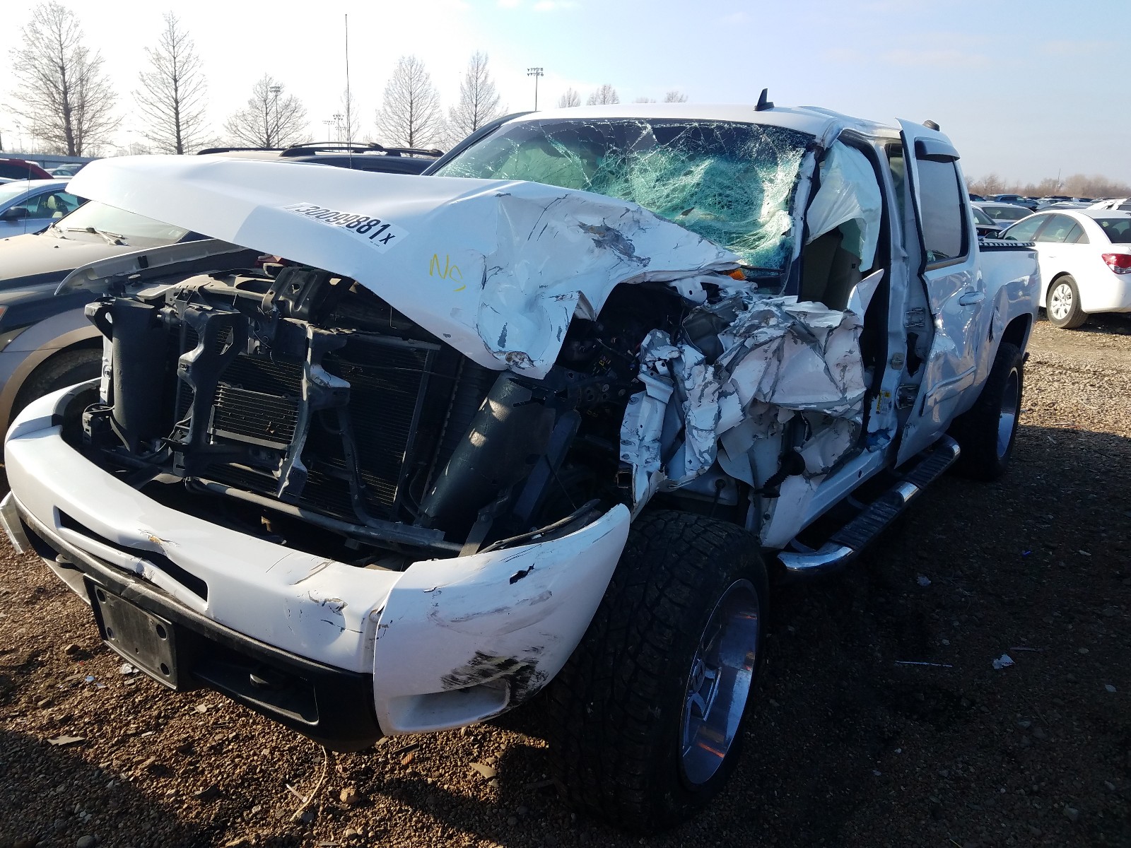 2011 Chevrolet Silverado K1500 Ltz VIN: 3GCPKTE38BG117644 Lot: 30099881