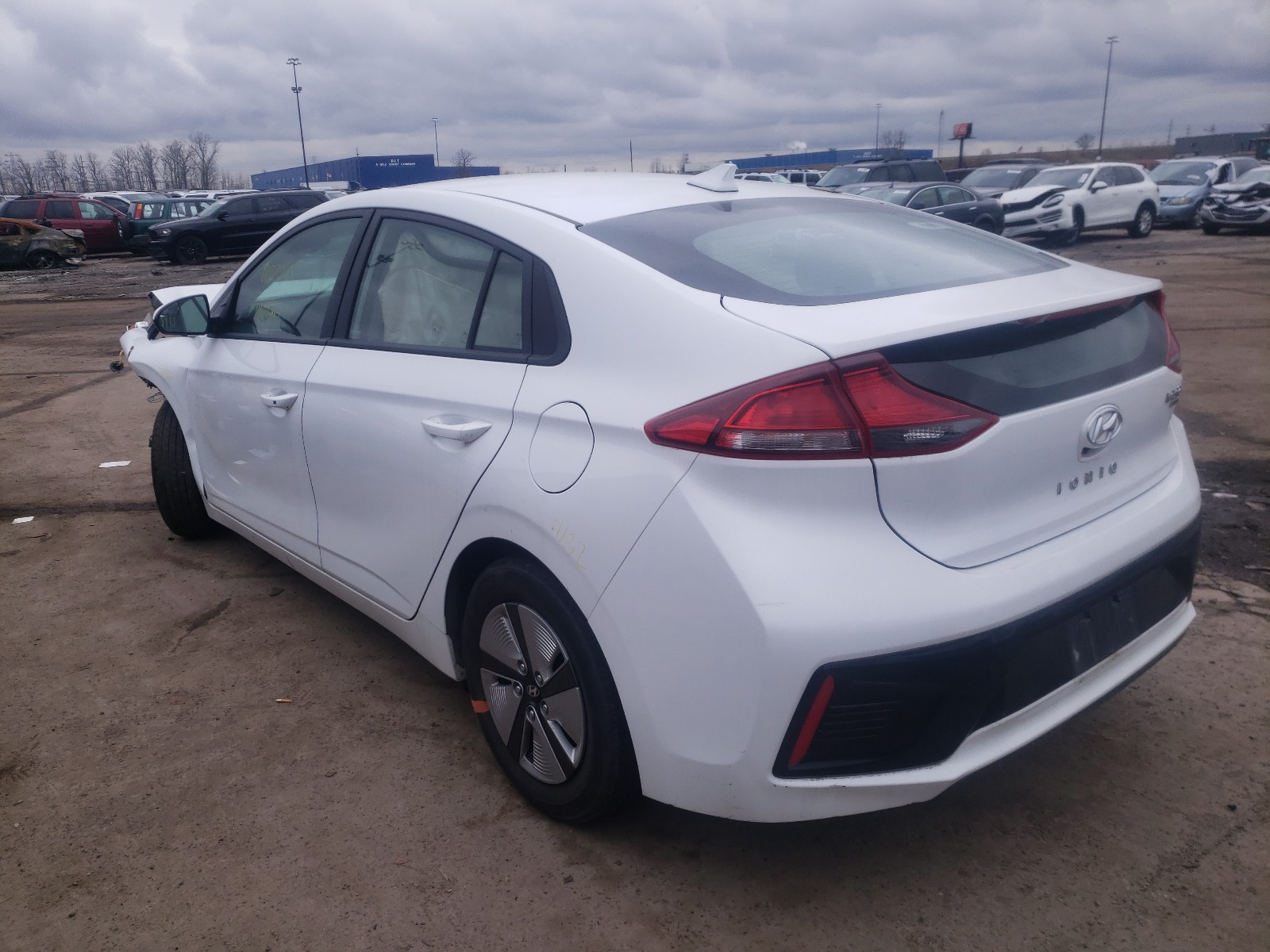 KMHC65LC7KU168322 2019 Hyundai Ioniq Blue