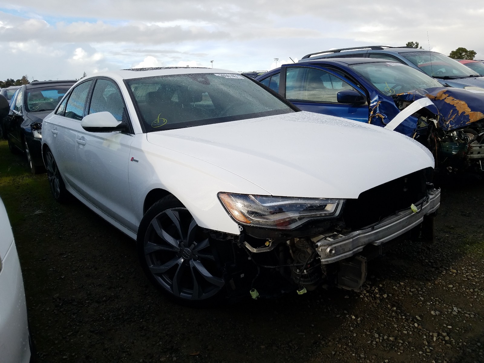 WAUBGAFC6CN016963 AUDI A6 2012