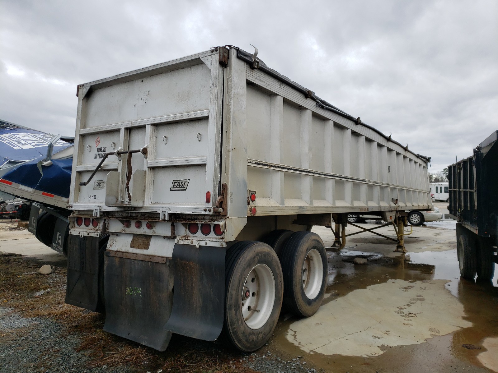 1993 DUMP TRAILER for Sale NC LUMBERTON Mon. May 17, 2021 Used