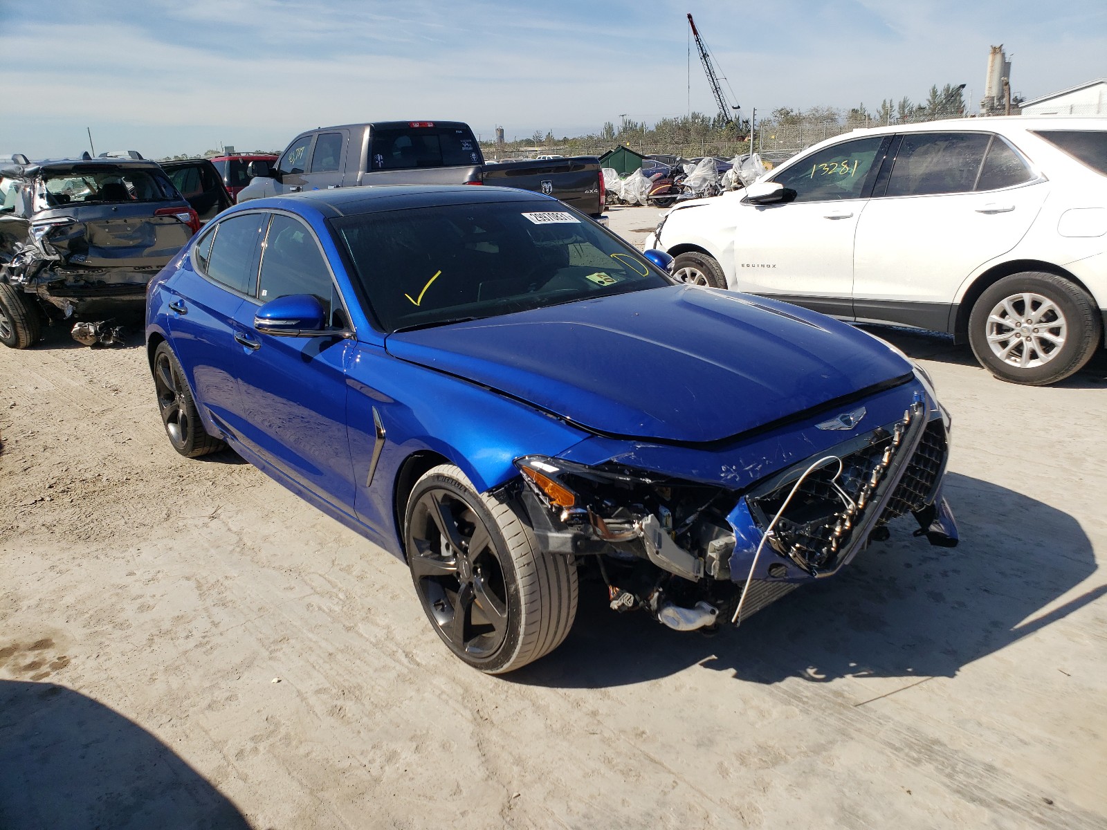 GENESIS G70 PRESTI 2020, KMTG44LA7LU045269 — Auto Auction Spot