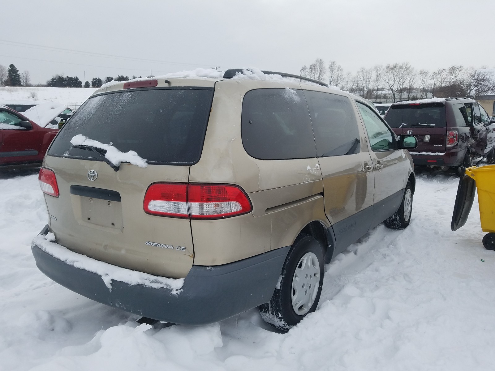 2002 TOYOTA SIENNA CE for Sale | WI - MADISON | Tue. Mar 16, 2021