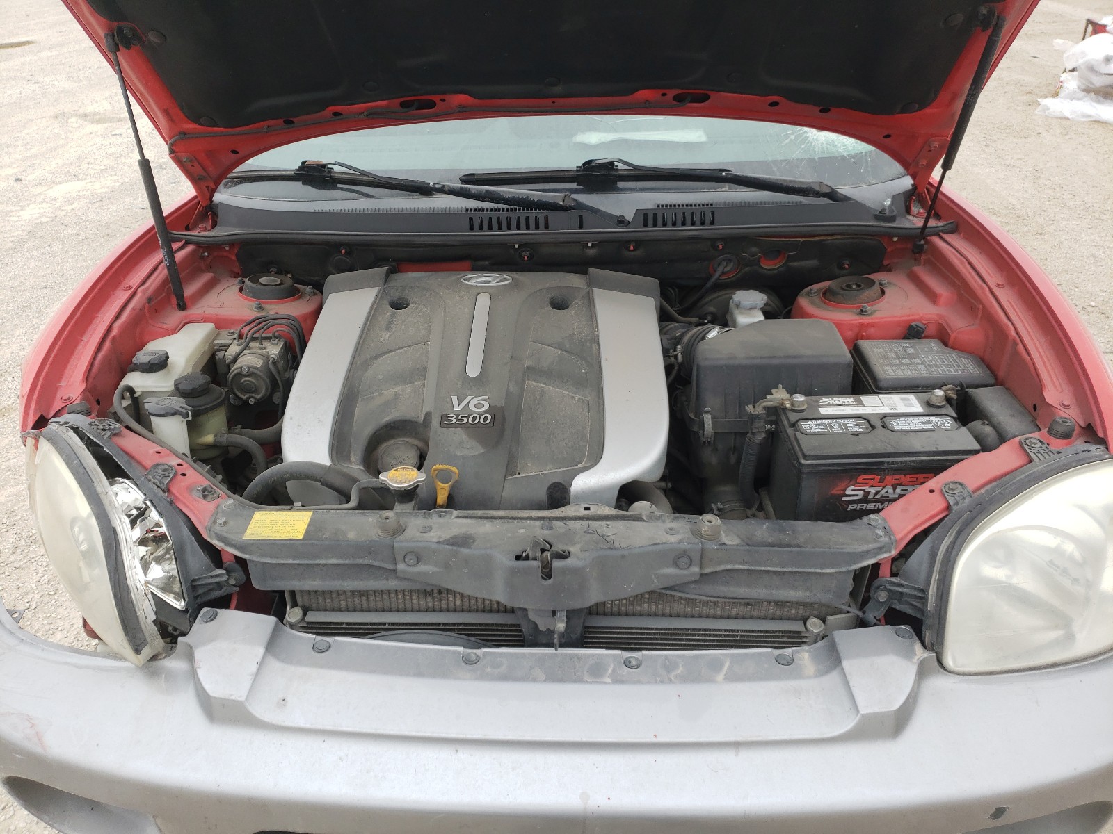 2004 Hyundai Santa Fe Gls VIN: KM8SC73E64U828659 Lot: 32541911