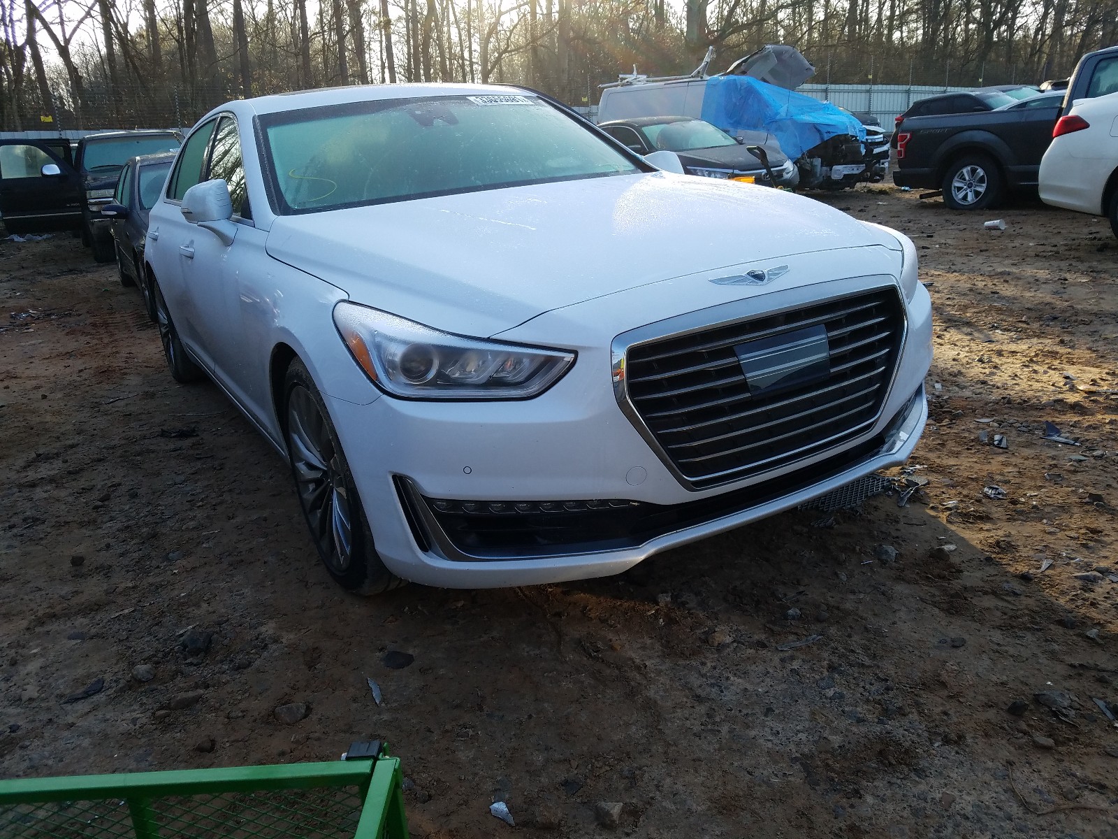 GENESIS G90 ULTIMA 2018, KMHG54JH3JU047265 — Auto Auction Spot