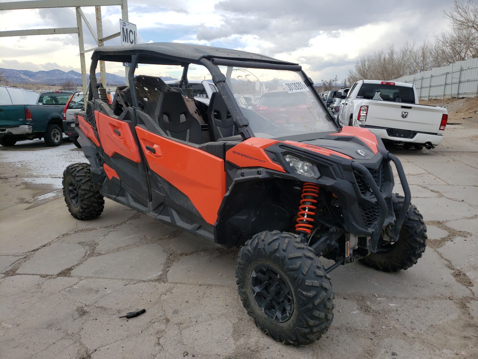 2020 CanAm Maverick S for sale at Copart Littleton, CO