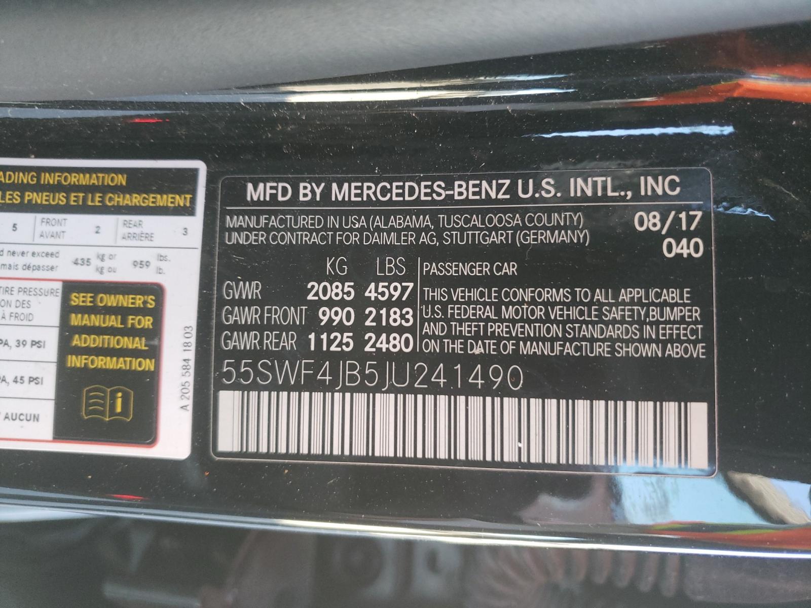 Mercedes-benz C 300 2018
