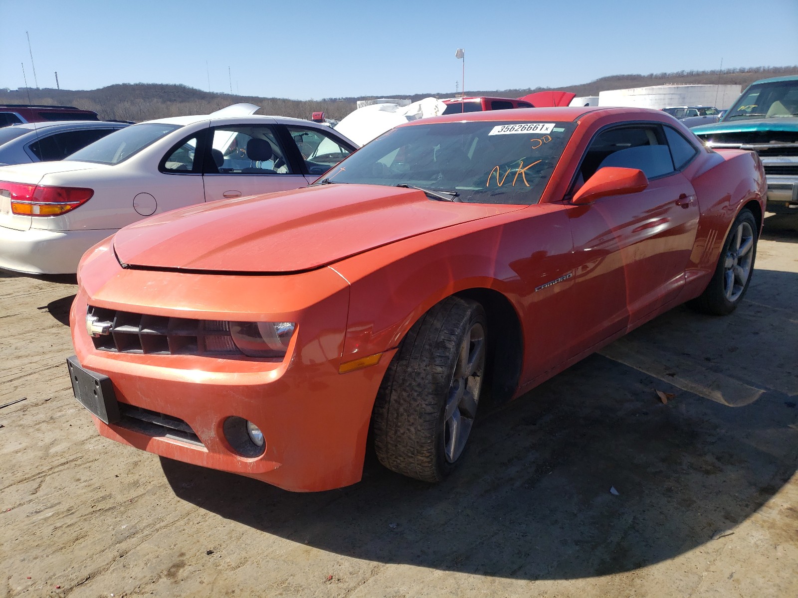 2G1FC1E38C9188019 2012 Chevrolet Camaro Lt