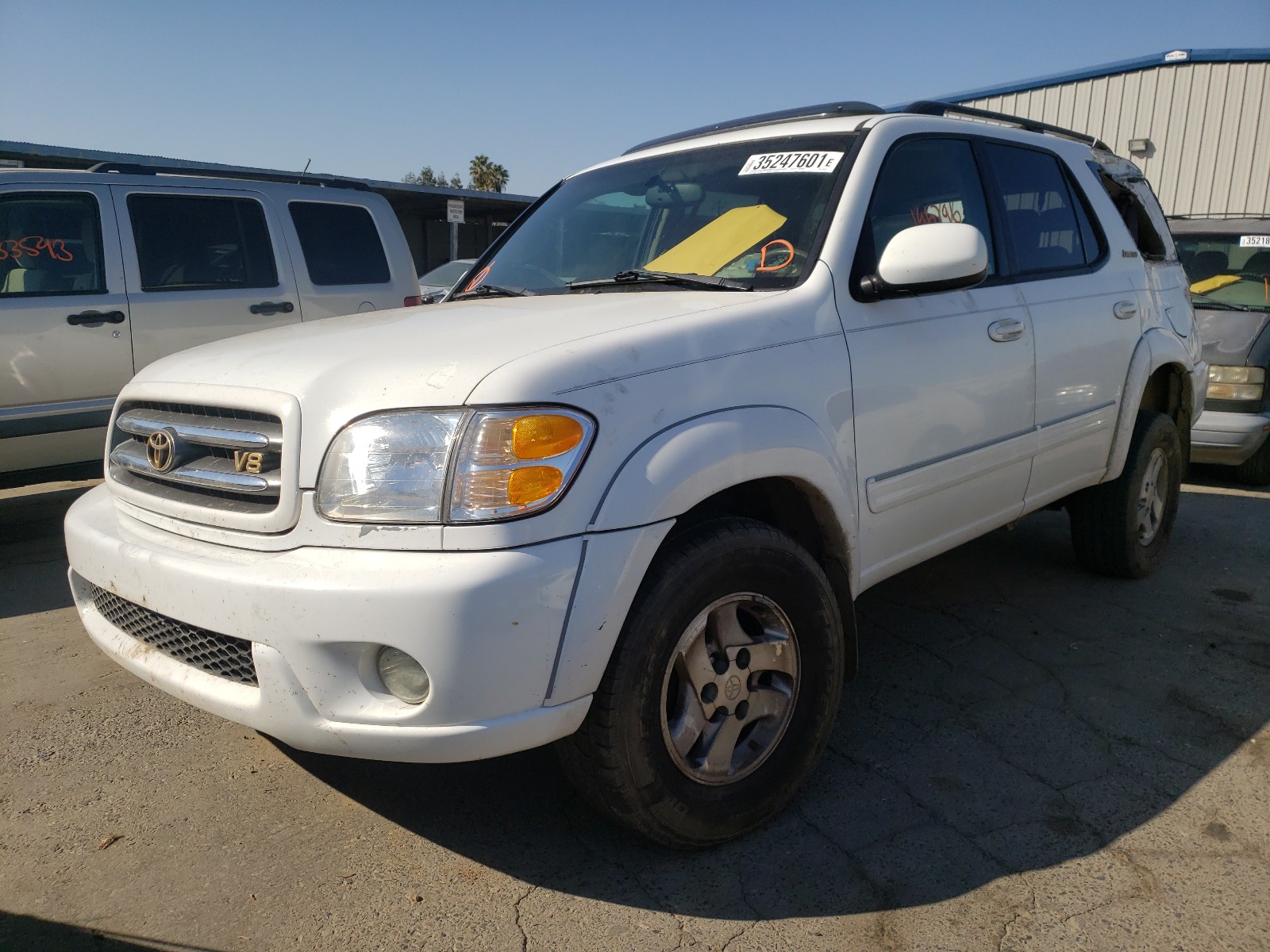 2002 TOYOTA SEQUOIA LIMITED for Sale CA FRESNO Thu