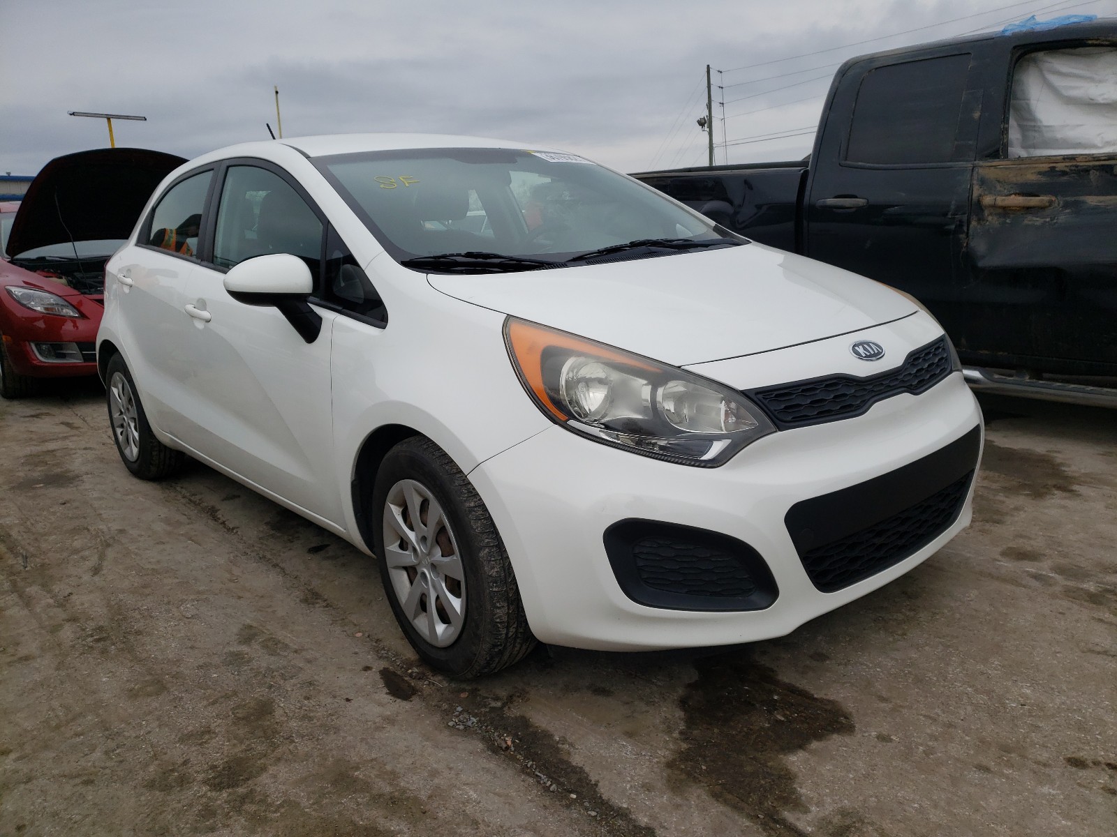 Kia Rio 2012 White