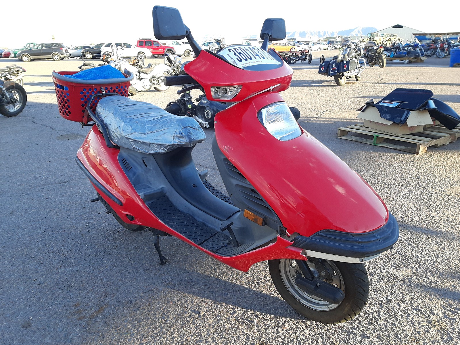 Salvage Motorcycles & Powersports 1987 HONDA CH150 For Sale at