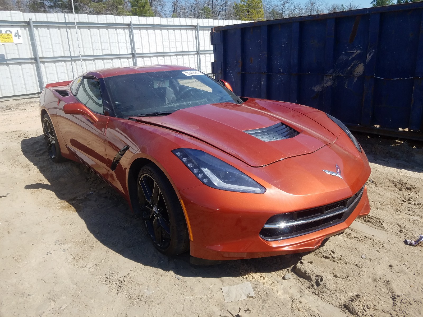 2015 CHEVROLET CORVETTE STINGRAY Z51 2LT for Sale SC COLUMBIA Fri