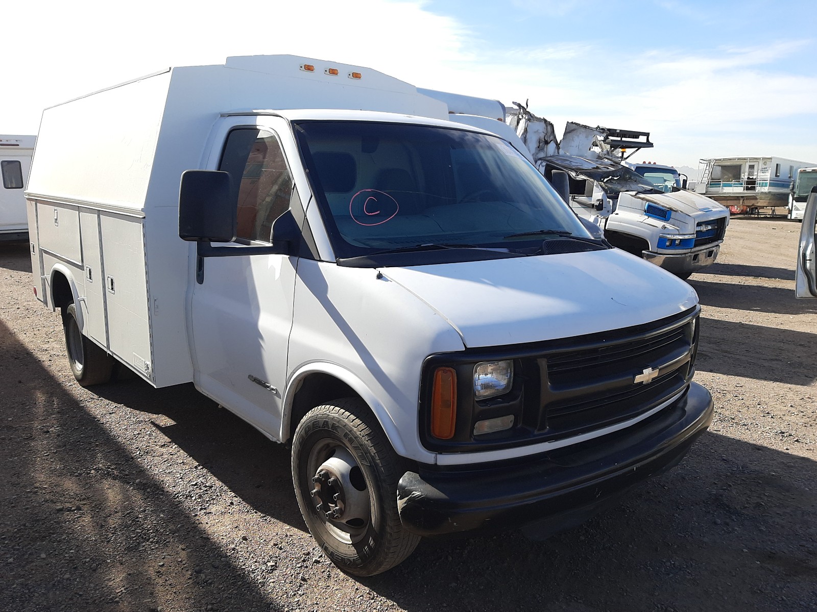 2001 CHEVROLET EXPRESS CUTAWAY G3500 for Sale AZ PHOENIX Mon. Mar