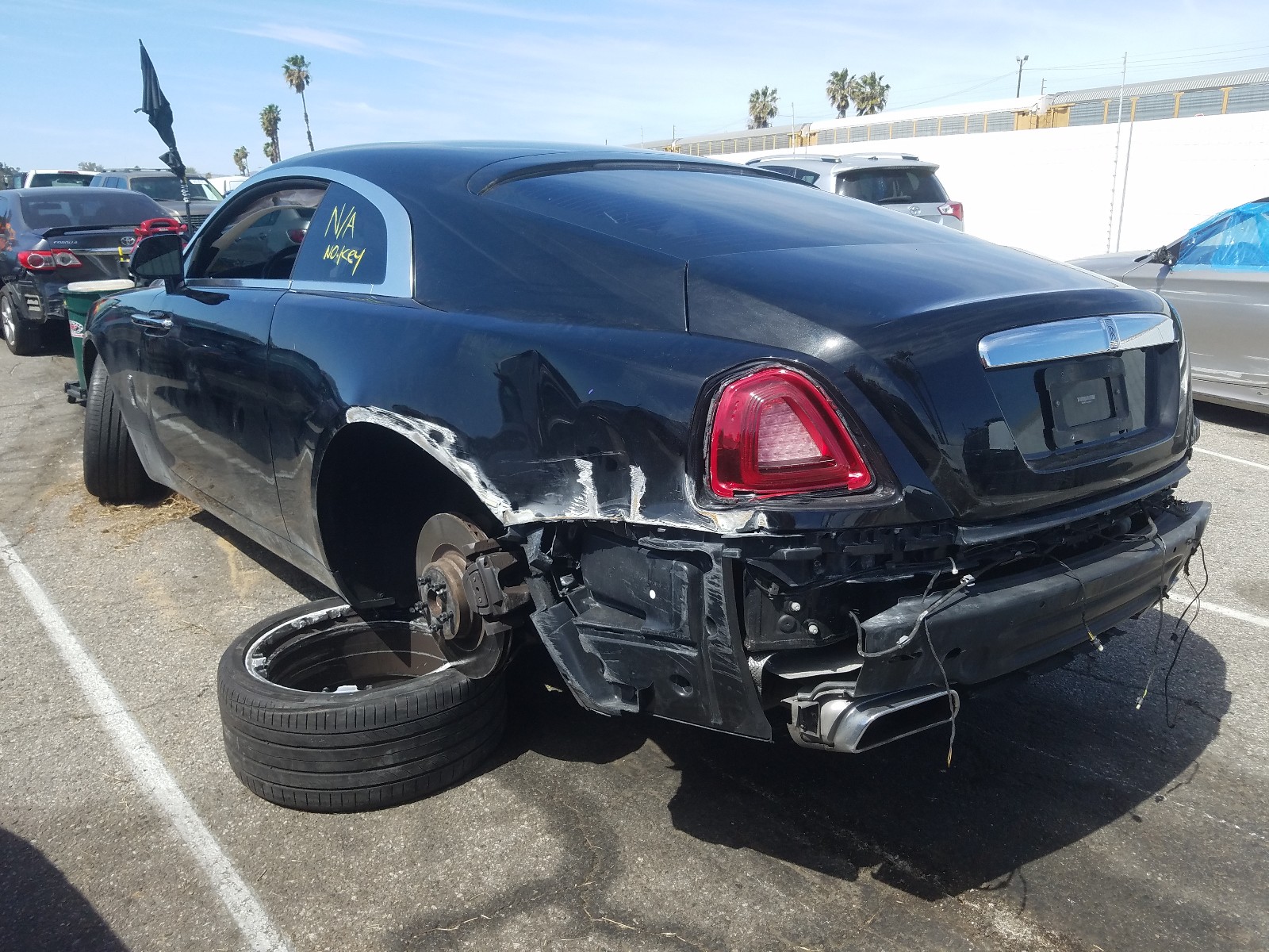 2016 RollsRoyce Wraith for sale at Copart Van Nuys, CA. Lot 37674