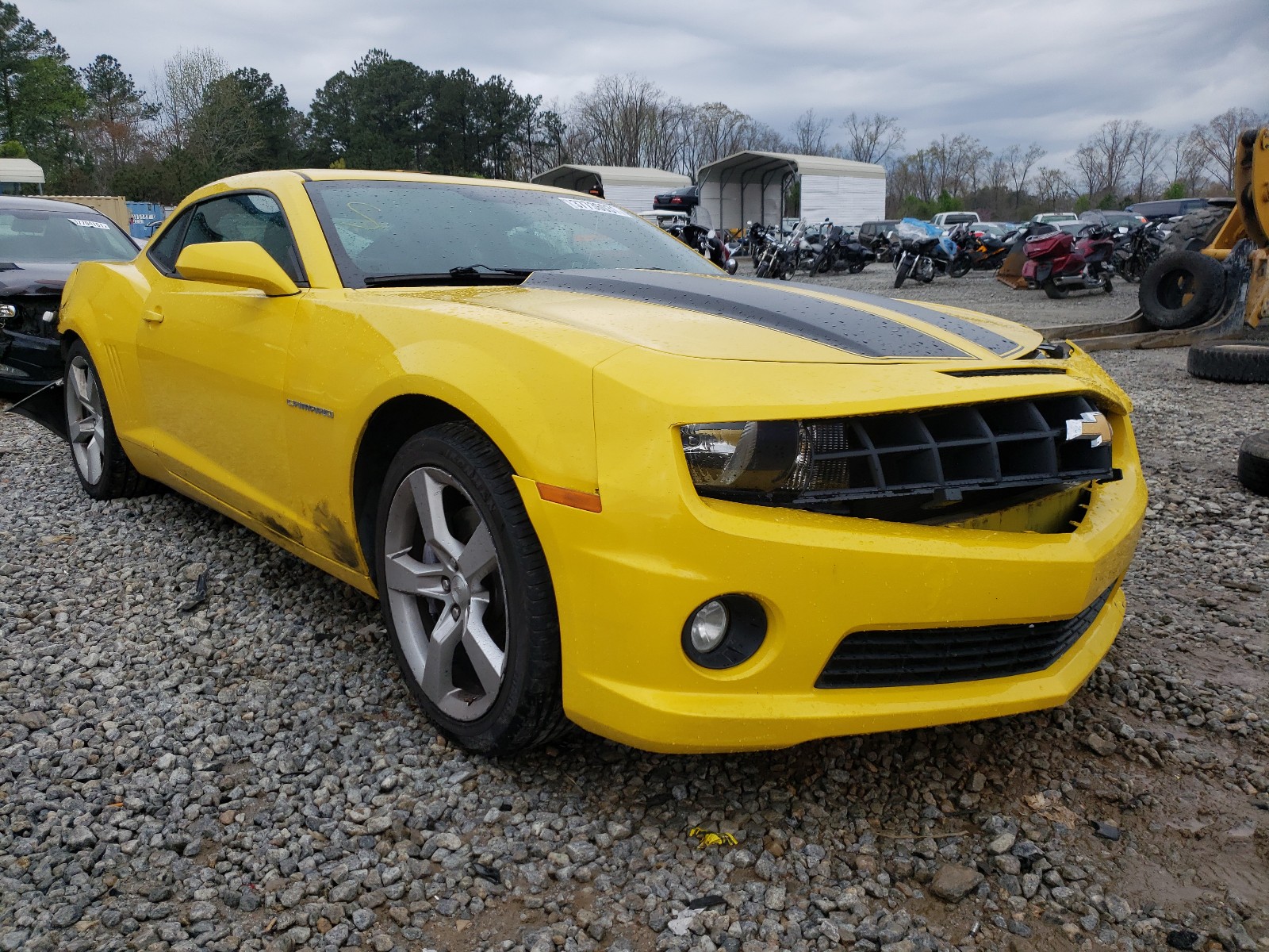 Chevrolet Camaro 2012 Р¶РµР»С‚С‹Р№ SS