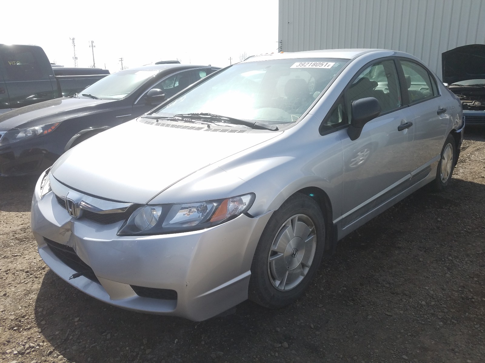 2010 HONDA CIVIC DX-G for Sale | AB - CALGARY - Vehicle at Copart Canada