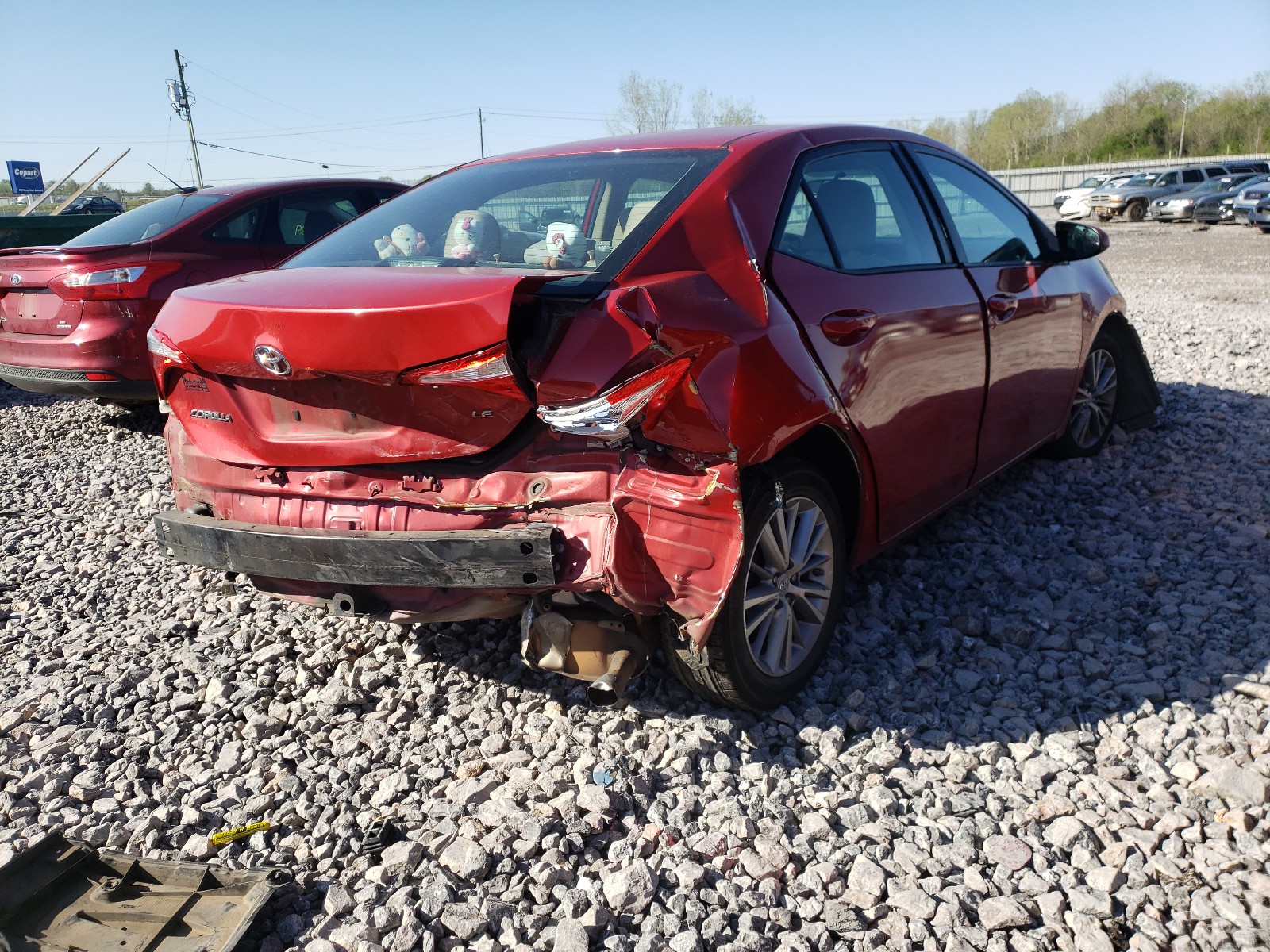 5YFBURHE4EP089540 2014 Toyota Corolla L