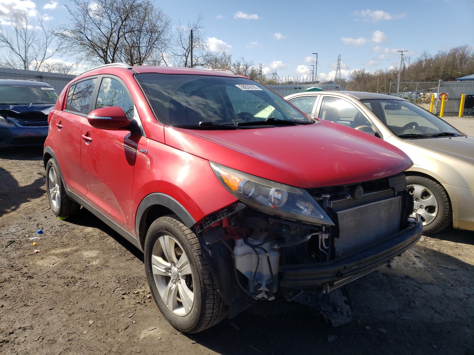 Kia Sportage 2011 Red