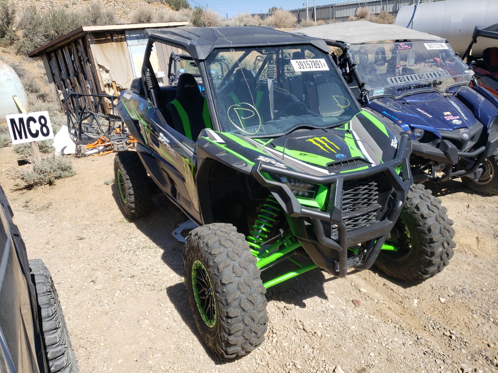 Salvage Motorcycles & Powersports 2020 KAWASAKI KRF 1000 A For Sale at CrashedToys NV RENO