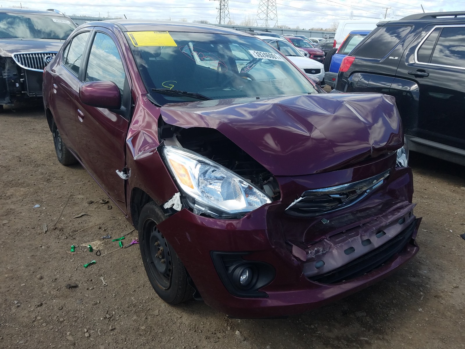 ML32F3FJ2JHF13977 2018 Mitsubishi Mirage G4 Es