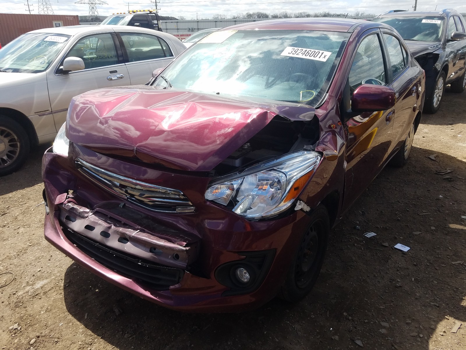 ML32F3FJ2JHF13977 2018 Mitsubishi Mirage G4 Es