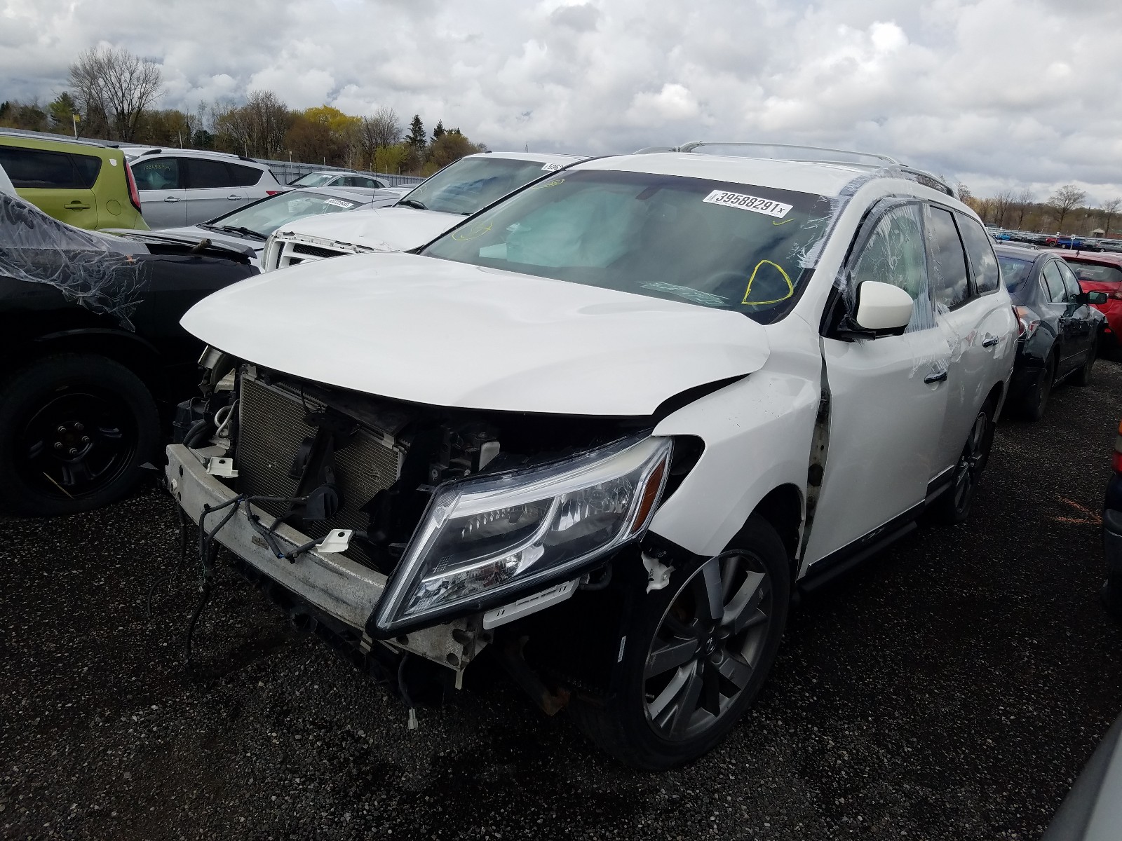 5N1AR2MM6EC601885 2014 Nissan Pathfinder S