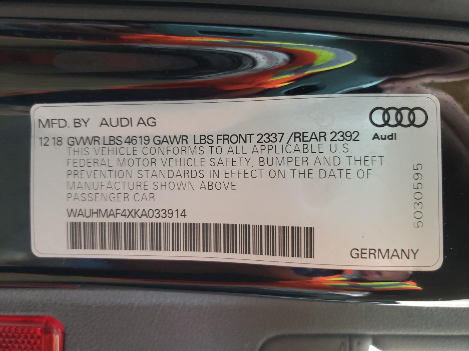 Audi A4 premium 2019