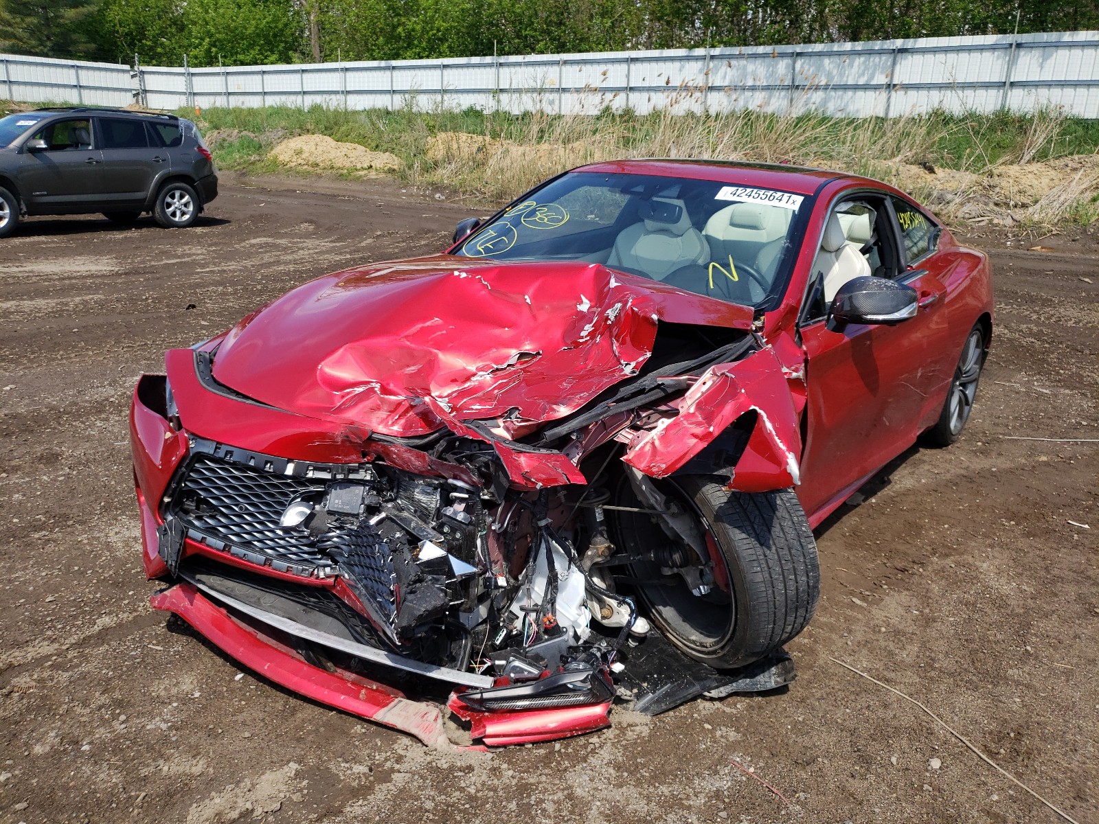 Infiniti Q60 Red Sp 2019 Jn1fv7el3km440557 Auto Auction Spot