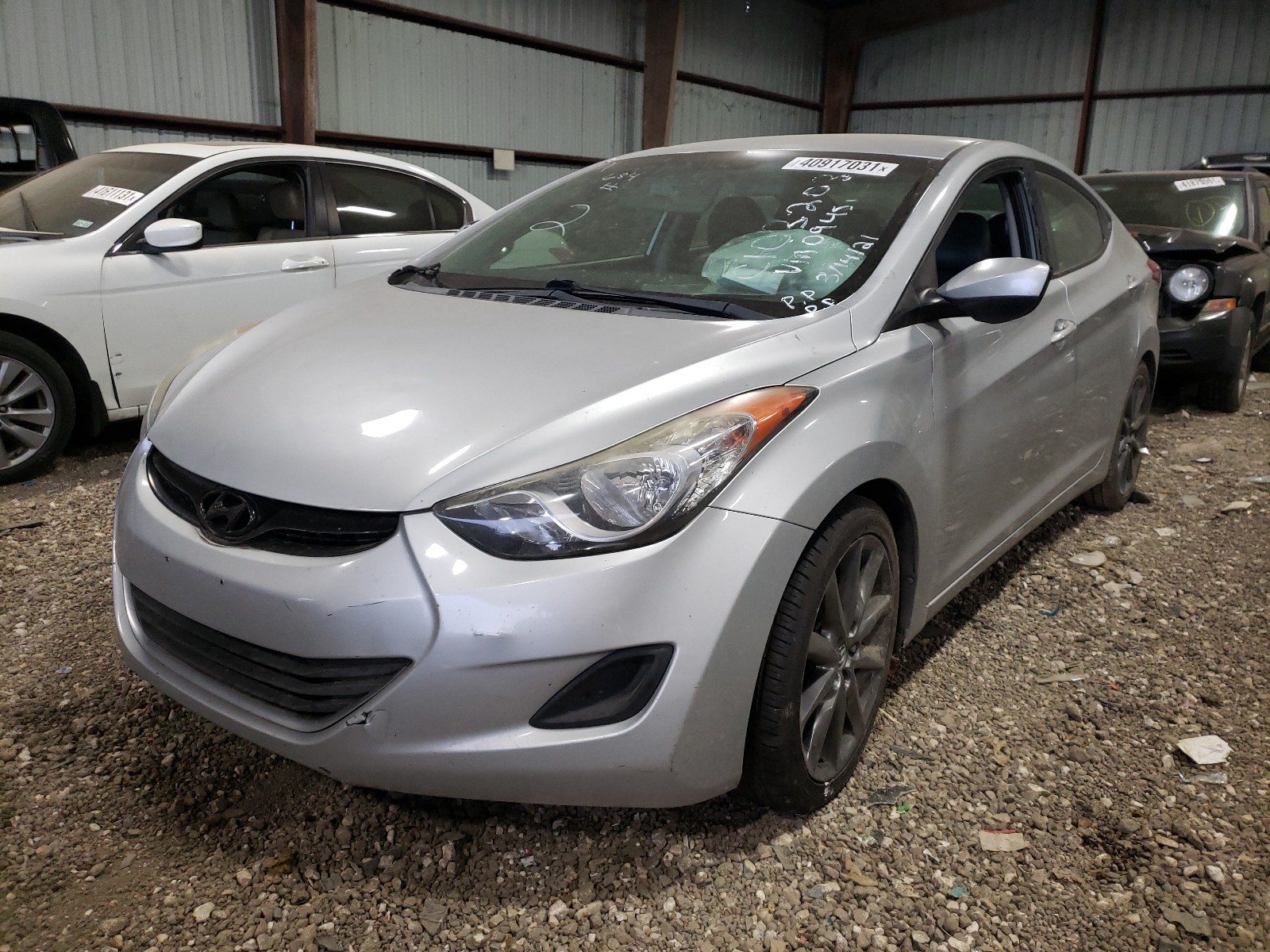 2013 HYUNDAI ELANTRA GL 5NPDH4AE6DH180945 car history from Copart