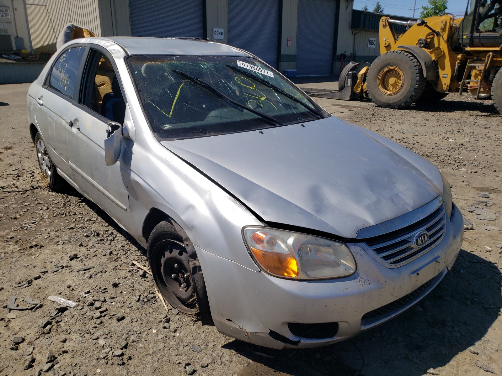 KIA SPECTRA EX 2007, KNAFE122875417666 — Auto Auction Spot