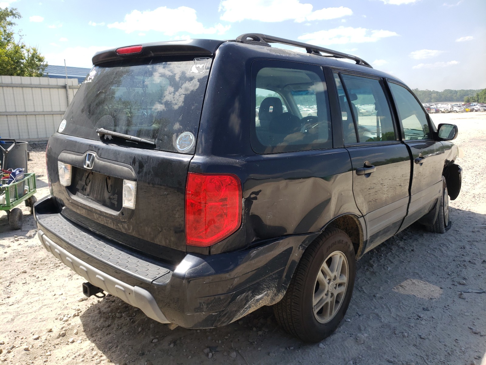 2004 Honda Pilot Lx VIN: 2HKYF18194H570432 Lot: 42735891